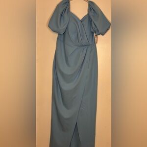 Elegant Blue Women's Skirt